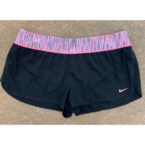Nike Shorts Womens XL Essential Board Swim Pool Running Wicking Gym Workout - Picture 1 of 8